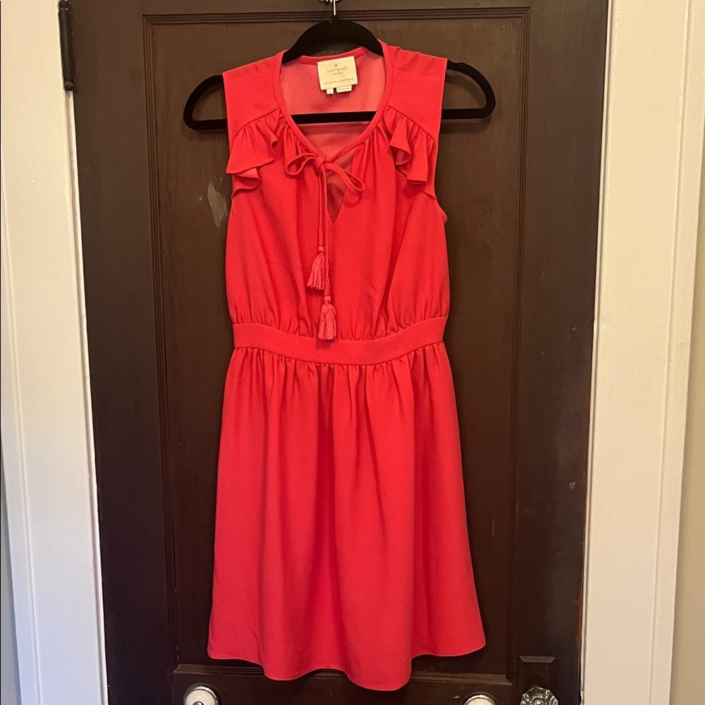Kate Spade Vibrant Pink Sleeveless Dress